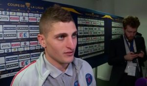 Foot - C. Ligue - PSG : Verratti «On a passé des moments difficiles»