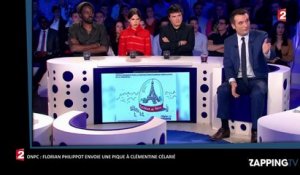 ONPC : Florian Philippot lance une pique à Clémentine Célarié (vidéo)