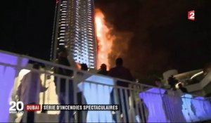 Dubaï : série d'incendies spectaculaires