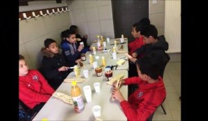 Préventions de petit déjeuner Avec les U13 Equipe 1 du RACING CLUB de BELIGNY