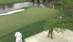 Golf - Masters 1er jour - Belle sortie de bunker pour Day !
