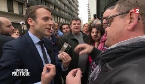 "Il n'y a pas de magicien" : face à des salariés dont l'emploi est menacé, Macron refuse de faire des promesses