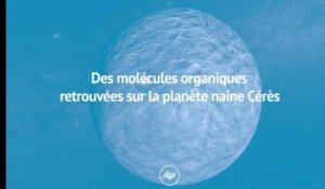 Des molécules organiques retrouvées sur la planète naine Cérès