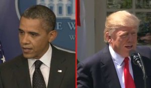 La "ligne rouge", bataille des mots sur la Syrie gagnée par Trump contre Obama