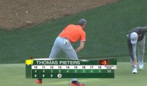 Golf - Masters 2 ème jour - Eagle pour Thomas Pieters