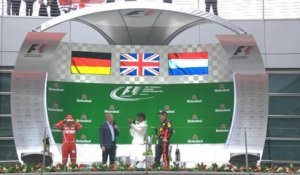 Grand Prix de Chine - La réaction d'Hamilton après sa victoire