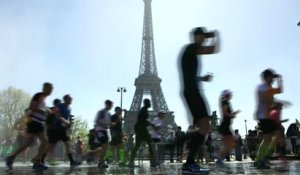 Athlé - Marathon de Paris : Le clip de la course