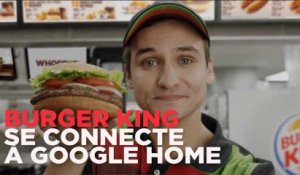 Burger King pirate l'assistant vocal de Google