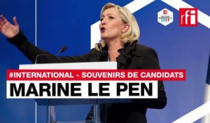 Marine Le Pen (FN) raconte son meilleur et son pire souvenir à l'étranger