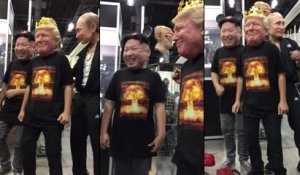 Kim Jong-un, Trump et Poutine dansent sur Uptown Funk