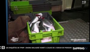 Les Enquêtes de TPMP : Enora Malagré et son caméraman vomissent à cause du poisson (vidéo)