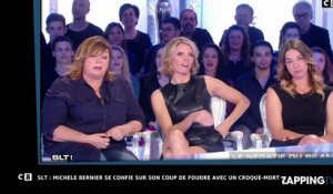Michèle Bernier - SLT : elle raconte son coup de foudre pour un croque-mort (vidéo)