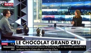 Cédric Van Belle, directeur de Choco- Story et du musée du chocolat de Paris était l'invité de la Newsroom.