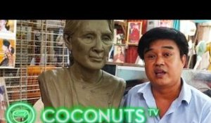 Inside Burmese sculptor Kyaw Kyaw Min’s Yangon studio | Coconuts TV