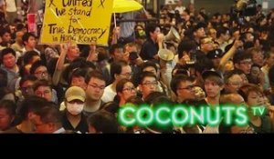 Occupy Hong Kong (Oct. 3): Clashes in Causeway Bay and Mong Kok