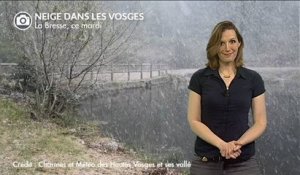 Neige dans les Vosges et blizzard en Italie