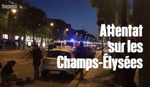 Tirs sur les Champs-Elysées, un policier tué, l'assaillant abattu