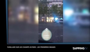 Fusillade sur les Champs-Elysées : les premières images (vidéo)