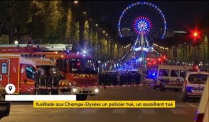 Attentat contre des policiers à Paris : le récit de l'attaque qui a semé le chaos sur les Champs-Elysées
