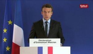Macron tacle Fillon : "L'affaiblissement du renseignement territorial a été une faute"