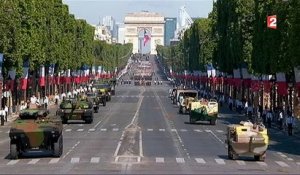 Regardez le défilé du 14 juillet à Paris résumé et commenté en moins de 100 secondes
