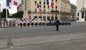 Cérémonie du 14 Juillet place Foch