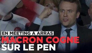 Attaqué, Emmanuel Macron réagit et tape fort sur Marine Le Pen