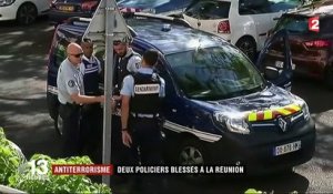 Antiterrorisme : deux policiers blessés à la Réunion