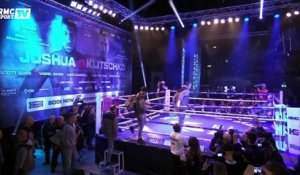 Salle comble pour le dernier entraînement de Klitschko et Joshua