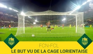 FCN-FCL : le but vu de la cage lorientaise