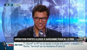 QG Bourdin 2017 : Magnien président ! : Opération portes closes à Gardanne pour Marine Le Pen