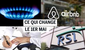 Médecin, Airbnb, gaz : ce qui change ce 1er mai