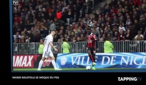 Nice-PSG : Mario Balotelli se moque du Paris Saint-Germain (vidéo)