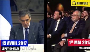 Voici le discours plagié de François Fillon par Marine Le Pen le 1er mai 2017