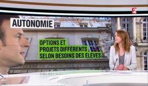Présidentielle : que proposent E. Macron et M. Le Pen pour l'éducation ?