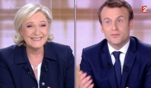 «Candidat de la mondialisation», «esprit de défaite» : Macron et Le Pen attaquent d'entrée