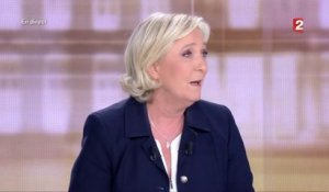 Présidentielle : "Monsieur Macron est le candidat de la guerre de tous contre tous", attaque Marine Le Pen