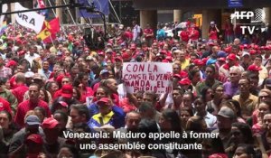 Venezuela: Maduro appelle à former une assemblée constituante