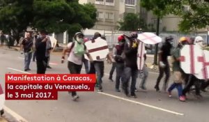 Venezuela : des violents heurts font un mort lors de nouvelles manifestations à Caracas