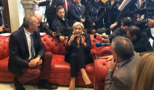 Marine Le Pen aborde la question du transport