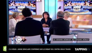 Marine Le Pen  face à Emmanuel Macron : Anne Sinclair mal à l’aise devant le débat (Vidéo)