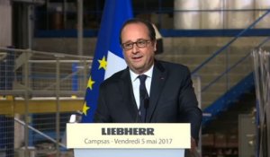 Hollande dénonce "ceux qui ne veulent plus d'euro"