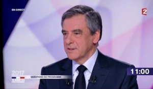 François Fillon fait allusion à la grossesse de Léa Salamé