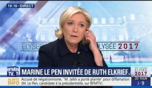 Marine Le Pen s'en prend à Zinedine Zidane