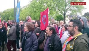 Guingamp. 150 manifestants protestent contre la tenue d'un procès