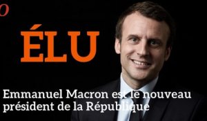 Résultats présidentielle : Emmanuel Macron élu