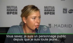 Madrid - Sharapova refuse de répondre à Bouchard