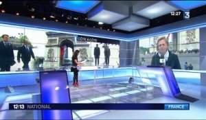 E. Macron / F. Hollande : un agenda commun pendant une semaine