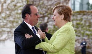François Hollande à Berlin pour son dernier déplacement présidentiel à l'étranger