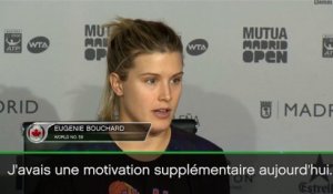 Madrid - Bouchard : "J'avais une motivation supplémentaire contre Sharapova"